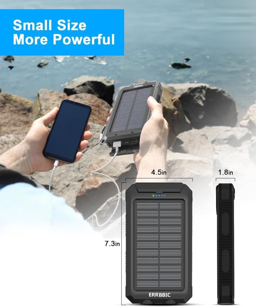 Errbbic Solar Power Bank Review