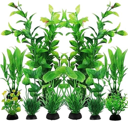10pcs Green Aquarium Plant Decor Review