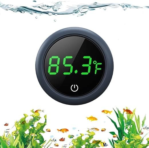 Digital Aquarium Thermometer with LED Display: Accurate & Stylish