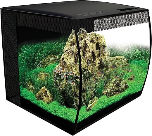 How to install the filter in a Fluval Flex Aquarium?