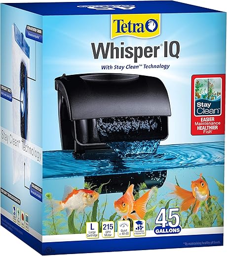 Tetra Whisper IQ Power Filter 45G: A Quiet Performance Review