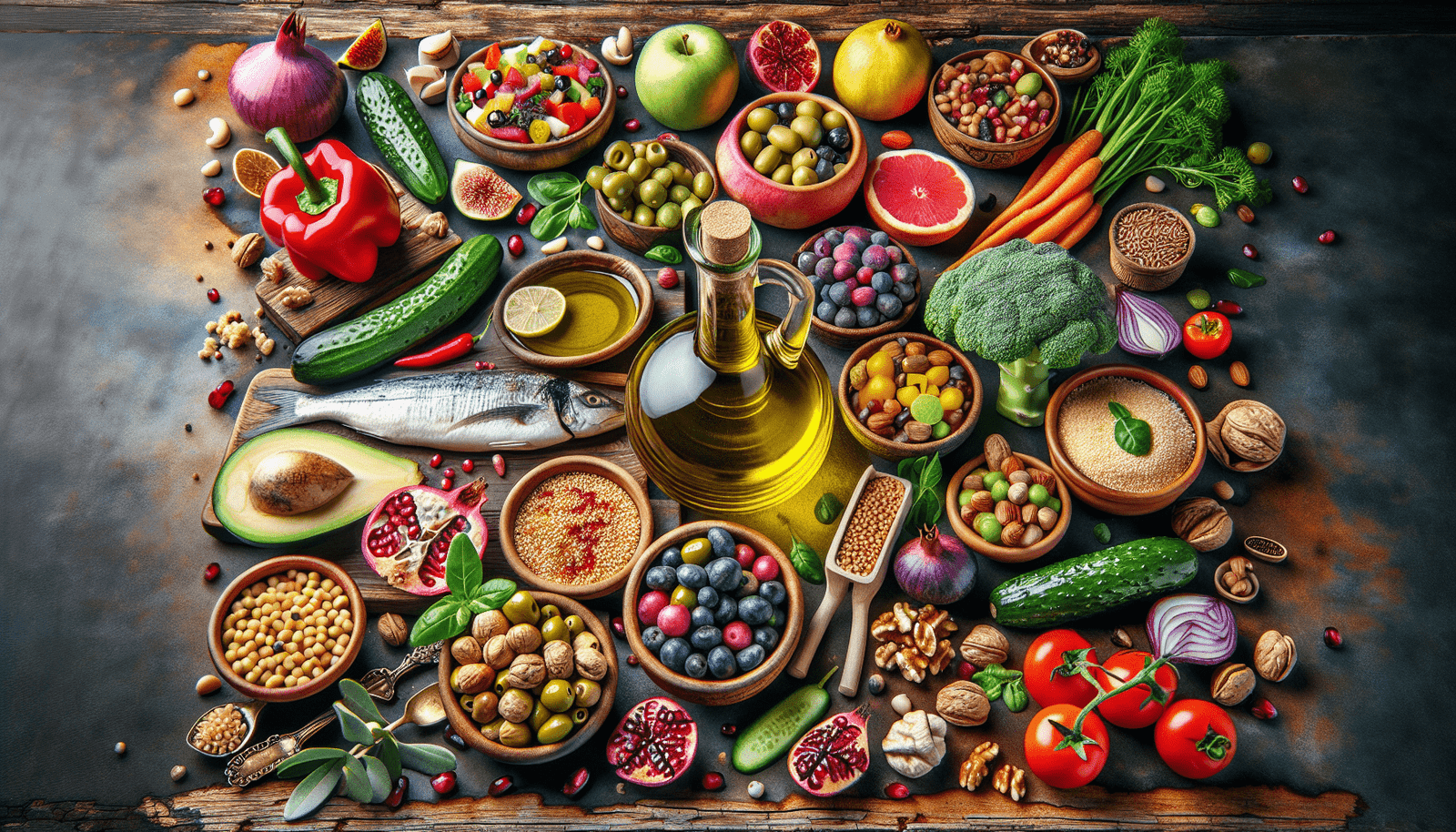 Exploring the Mediterranean Diet Food List