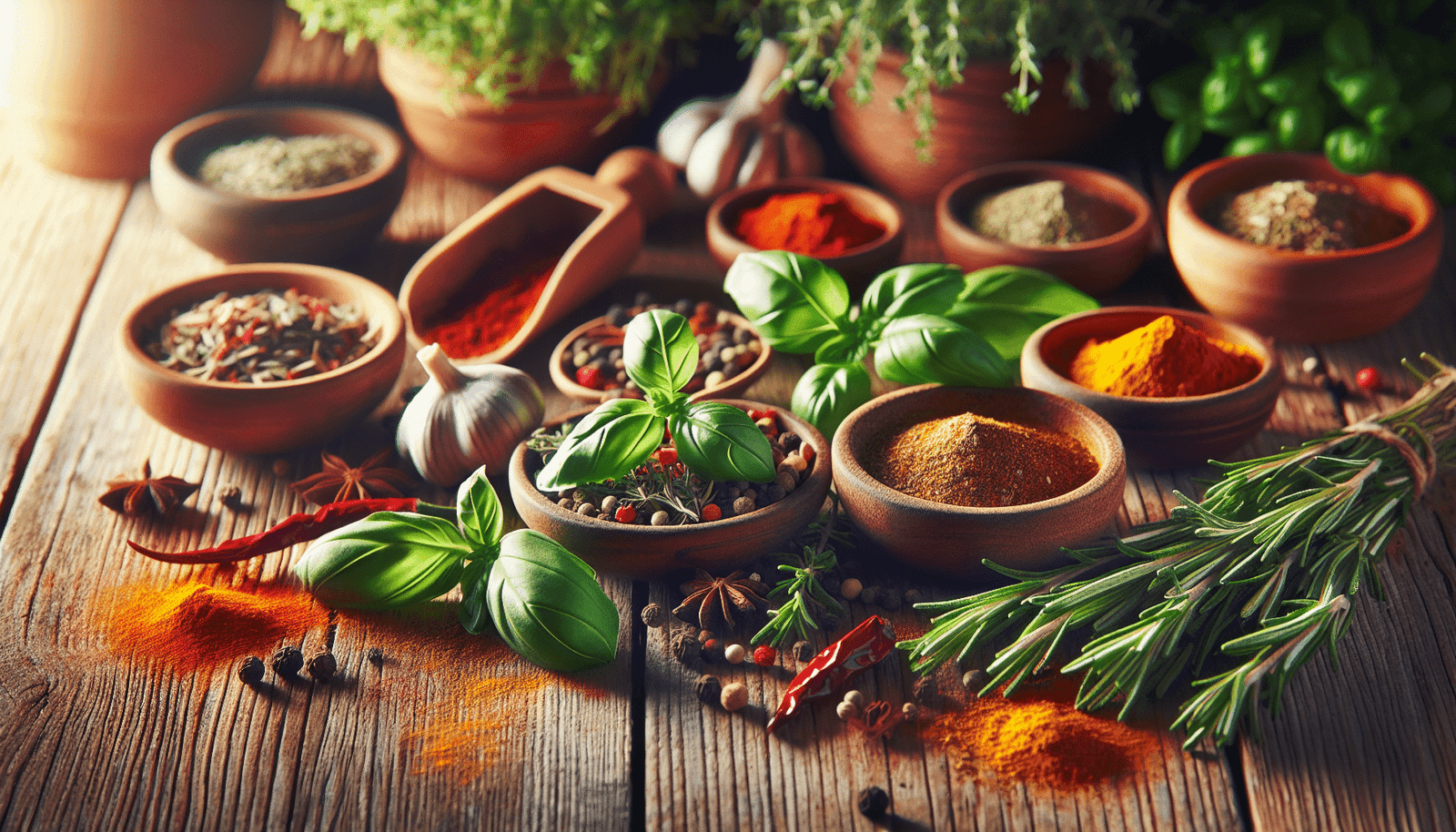 Exploring the Role of Spices and Herbs in the Mediterranean Diet