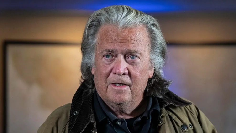 Steve Bannon Teases A Third Trump Term – Mother Jones