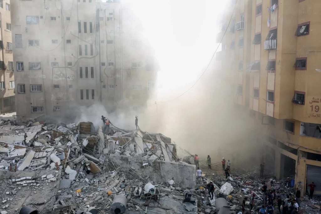 Rescuers Have Recovered 200 Bodies From Rubble in Gaza, With 10,000 More Buried | rescuers have recovered 200 bodies from rubble in gaza, with 10, 000 more buried