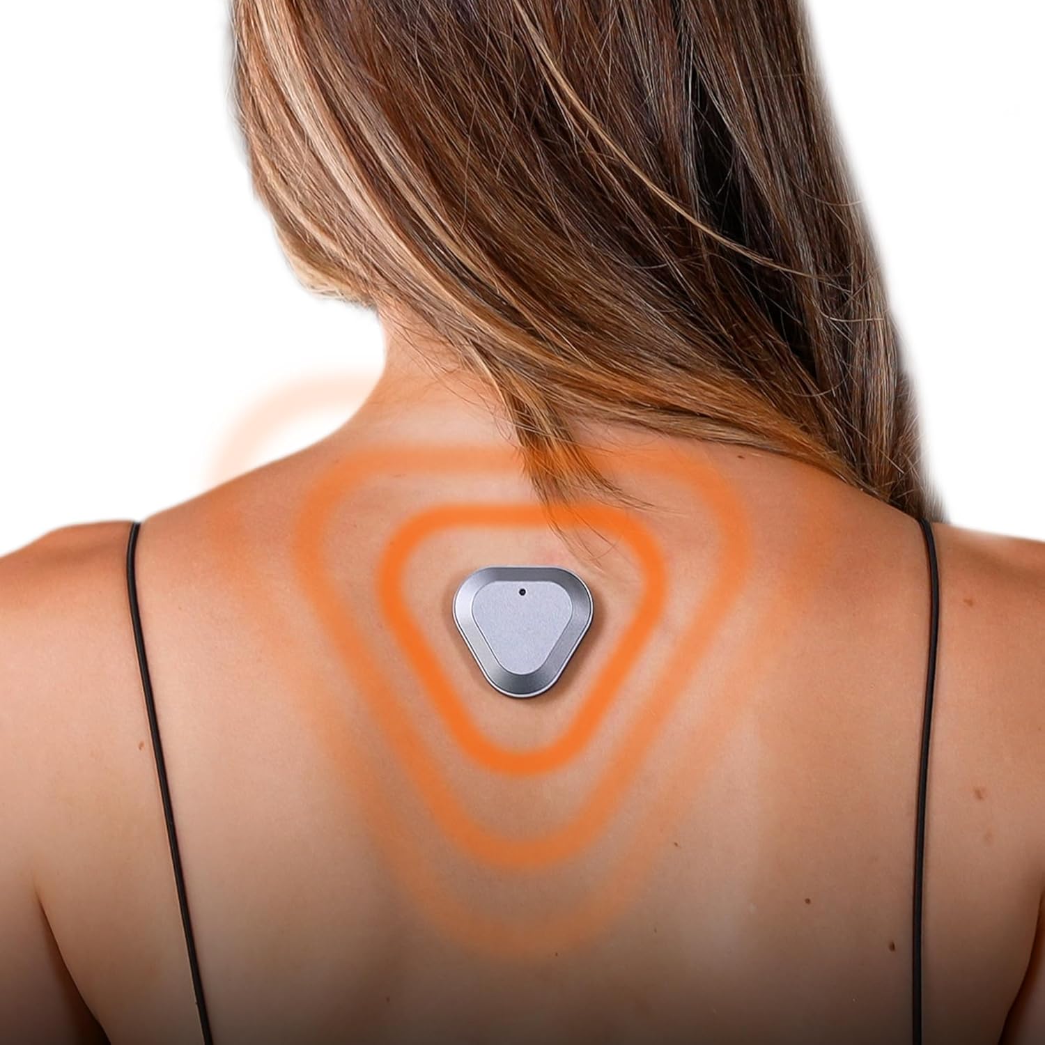 Straight Plus AI Powered Posture Corrector Trainer Device – Upper Back Brace Smart Straightener Office Work Support – Shoulder & Back Posture Corrector Device – Posture Corrector for Women & Men