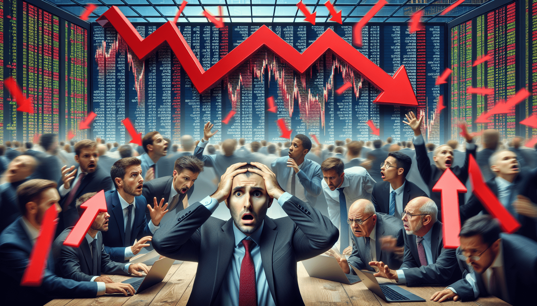 US Stock Markets Experience Historic Declines Amid Trade War Fears