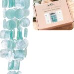 Solange & Frances Wind Chimes for Outside, Sea Glass Windchimes for Outside, Gifts for Mom, Ideal Gifts for Women who Have Everything, Outdoor Summer Decor