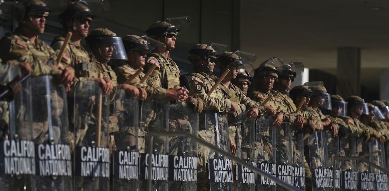 Trump’s deployment of the National Guard to fight crime blurs the legal distinction between the police and the military