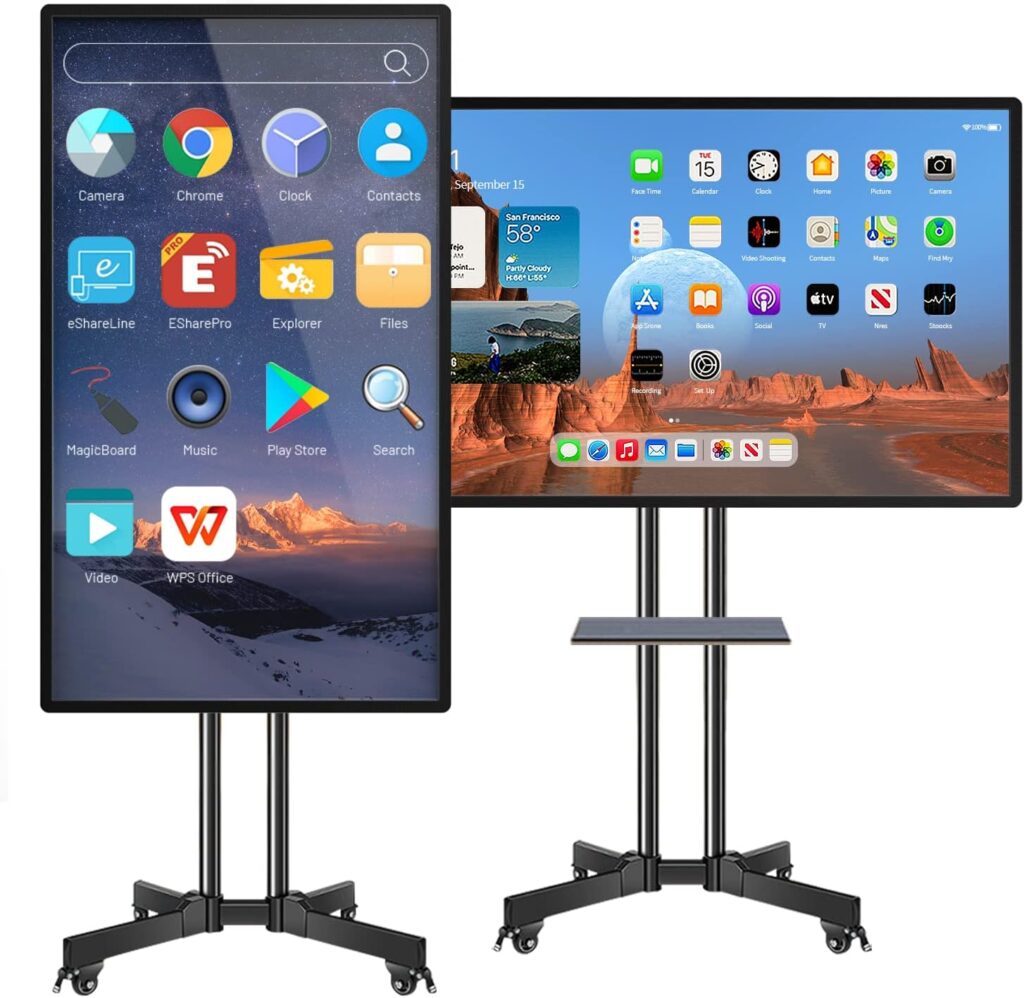 Smart Board, 49 Inch Digital Electronic Whiteboard and Smartboard for Classroom, Screen Mirroring for Live Streaming, Digital Signage Displays and Player for Advertising(Board Only) Smart Board, 49 Inch Digital Electronic Whiteboard and Smartboard for Classroom, Screen Mirroring for Live Streaming, Digital Signage Displays and Player for Advertising(Board Only)