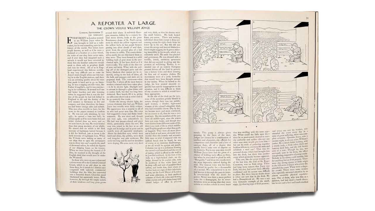 Gideon Lewis-Kraus on Rebecca West’s “The Crown Versus William Joyce”