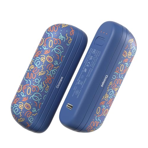 OCOOPA 2 in 1 Magnetic Rechargeable Hand Warmers, UT2s Mini Electric Handwarmers 2 Pack, Split USB-C, Reusable Portable Pocket Heater, Raynauds, Golf, Christmas, Tech Gifts for Women Men