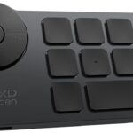XPPen Mini Keydial ACK05 Wireless Shortcut Keyboard Bluetooth Programmable Express Remote Control with Dial & Customized Express Keys for Drawing Tablet PC MacBook Windows Images Video Editing
