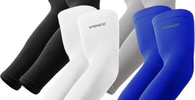 YQXCC 4 Pairs Arm Sleeves, Cooling UV Sun Protection Sports Compression Sleeves for Men Women, Golf Basketball Arm Sleeves YQXCC 4 Pairs Arm Sleeves, Cooling UV Sun Protection Sports Compression Sleeves for Men Women, Golf Basketball Arm Sleeves