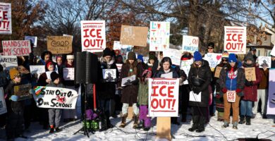 Minneapolis teachers, parents denounce federal agents’ assault at Roosevelt High, demand ICE leave