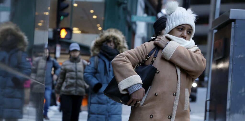 How the polar vortex and warm ocean are intensifying a major US winter storm