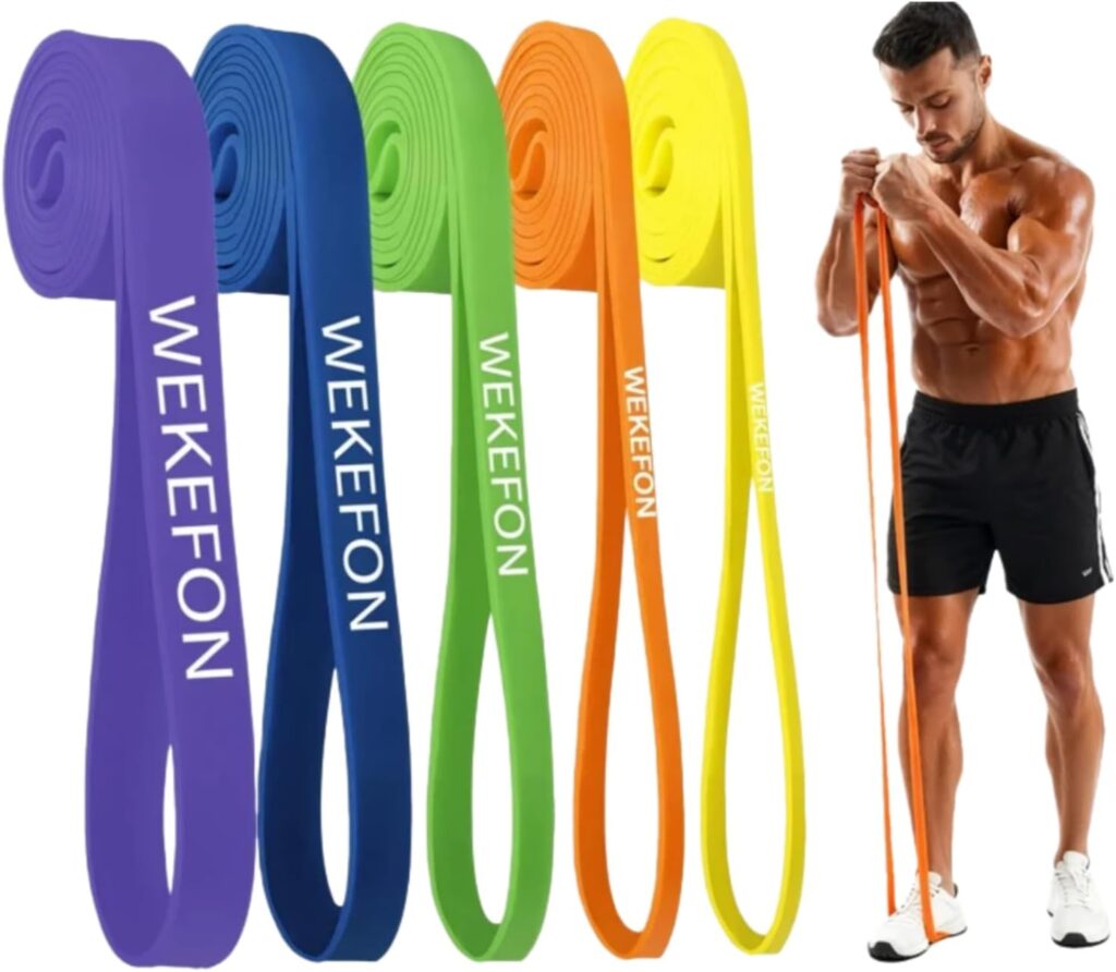 Resistance Bands Set, Pull Up Assist Bands – Stretch Resistance Band – Mobility Band Powerlifting Exercise Bands for Resistance Training, Physical Therapy, Home Workouts Resistance Bands Set, Pull Up Assist Bands – Stretch Resistance Band – Mobility Band Powerlifting Exercise Bands for Resistance Training, Physical Therapy, Home Workouts