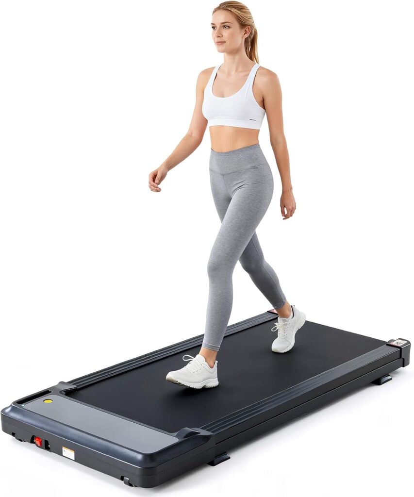 Sweetcrispy Compact Treadmill for Small Spaces, Quiet Under-Desk Walking Pad, Slim & Portable Design for Home Office Workouts, Easy to Store, Ideal for Apartments and Work-from-Home Fitness Sweetcrispy Compact Treadmill for Small Spaces, Quiet Under-Desk Walking Pad, Slim & Portable Design for Home Office Workouts, Easy to Store, Ideal for Apartments and Work-from-Home Fitness