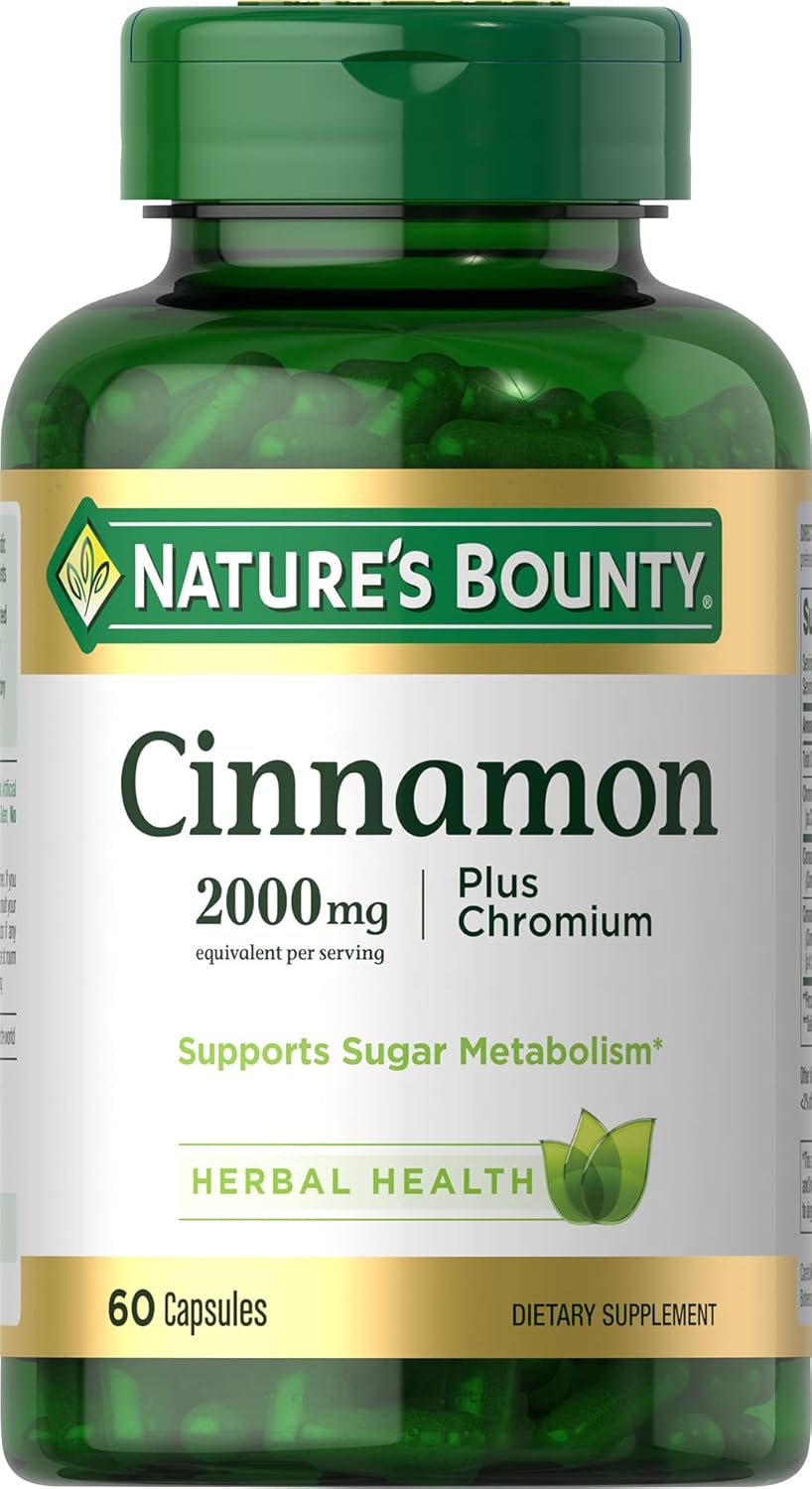 cinnamon supplement blood sugar – Nature's Bounty